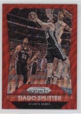 2015-16 Panini Prizm Ruby Wave Prizm 54/350 Tiago Splitter #18 4m6