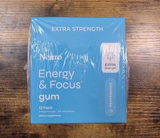 Neuro Gum L-theanine B-12 Nootropics Caffeine 12pk 108 pcs Boost Energy & Focus