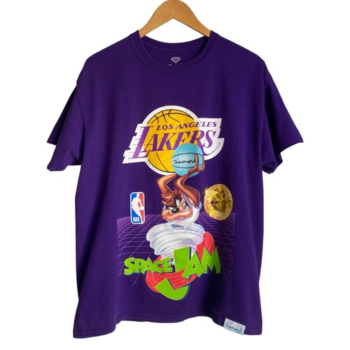 Diamond Supply Co. Los Angeles Lakers Taz Space Jam Basketball Tee Shirt