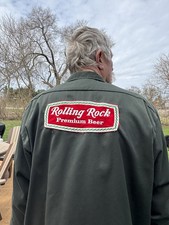 Dickies 2XL Green Work Shirt 65 Polyester 35 Cotton Rolling Rock Beer Brewery