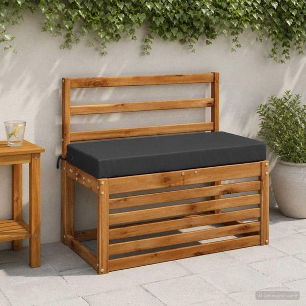 Bankkissen Soest 100 % Polyester Dunkelblau 60 X 40 X 8 Cm-image