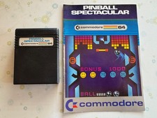 Pinball Spectacular Commodore 64 Cartridge