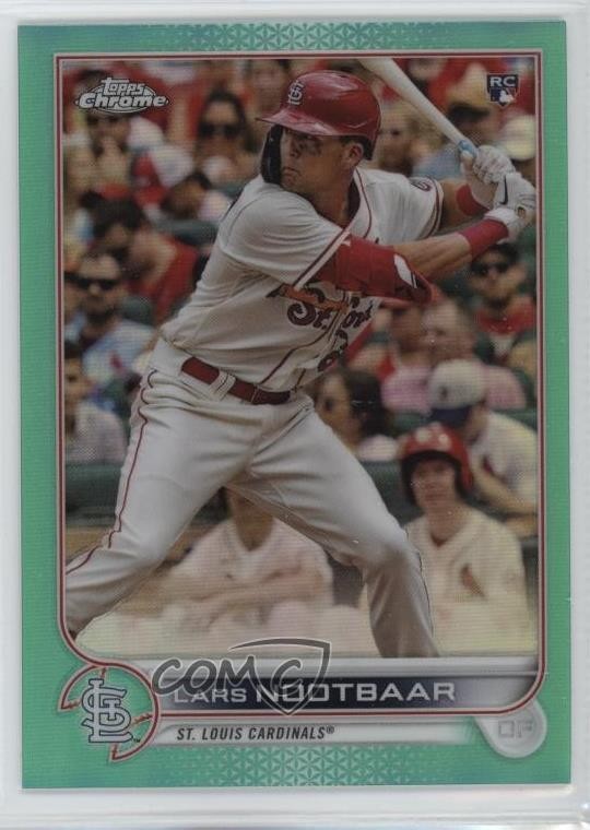 2022 Topps Chrome Aqua Refractor /199 Lars Nootbaar #19 11s9