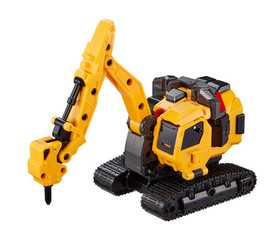 Korean Robot Toy TOBOT G Solidhorn Transformer Excavator Truck Crane NEW