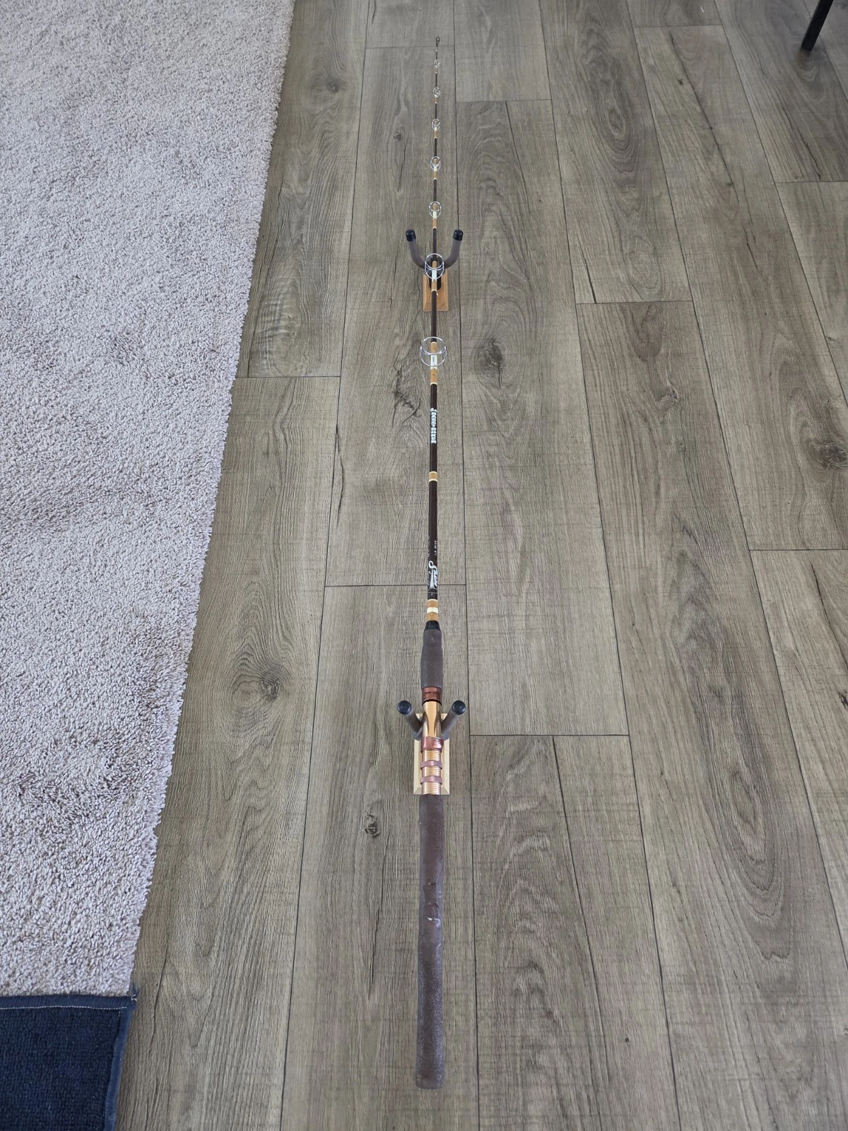 Chocolate Sabre 6ft Spinning Rod 8-20 lb.
Opens in a new window or tab