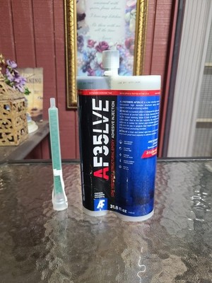 AF35LVE-Low Viscosity Structural Injection Anchoring Epoxy 31.8 oz. Exp. 04/23