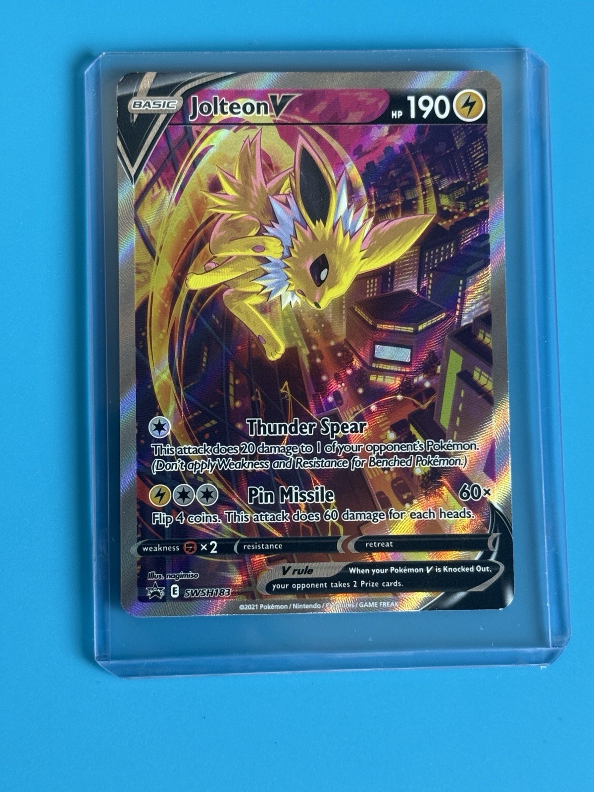 Jolteon V — Sword & Shield Promo