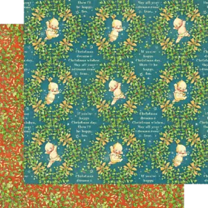 GRAPHIC 45 "CHRISTMAS MAGIC" 8X8 PAPIEREN BLOK VAKANTIES SCRAPJACK'S PLACE - Afbeelding 6 van 9