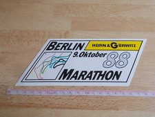 Sticker Berlin - Marathon 1988