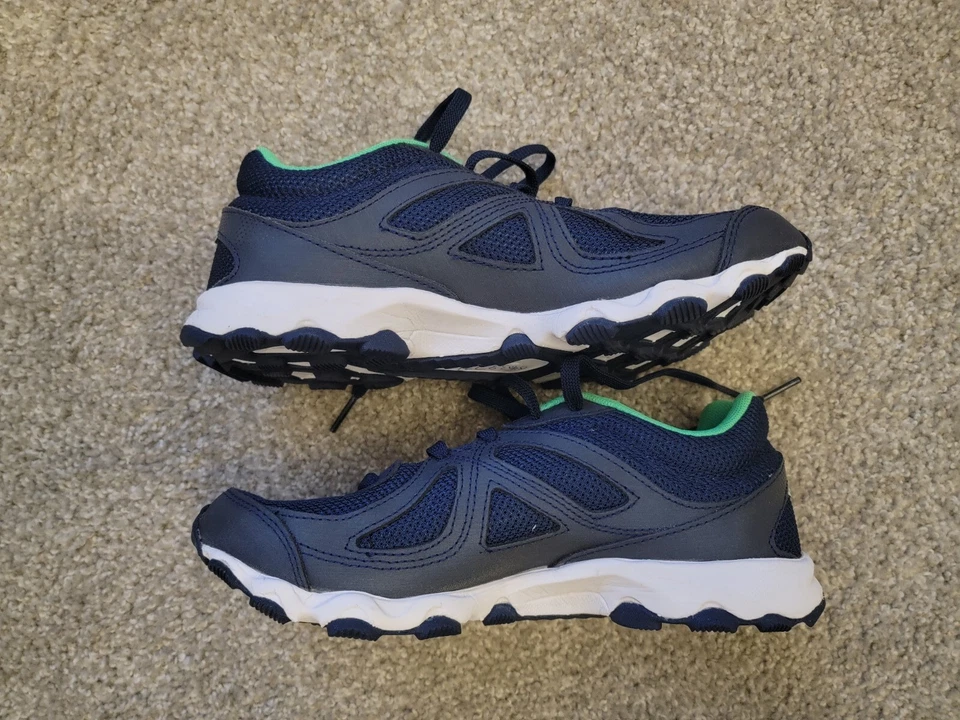 NUEVAS ZAPATILLAS DEPORTIVAS PARA CORRER NEW BALANCE 520 JUVENILES TALLA 7 AZUL VERDE Foto 2 de 4