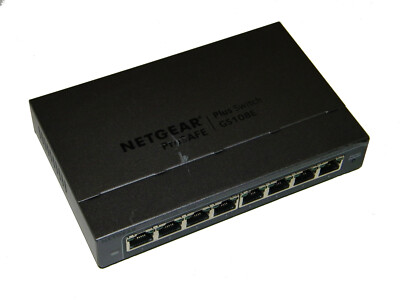 Netgear Prosafe GS108E Plus Switch v3 8 Port                                **14