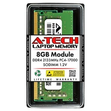 A-Tech 8GB DDR4 2133 PC4-17000 Laptop 260-Pin SODIMM Notebook Memory RAM 1x 8G