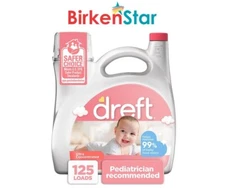 Dreft Ultra Concentrated Liquid Baby Laundry Detergent (125 Loads, 170 fl. oz.)