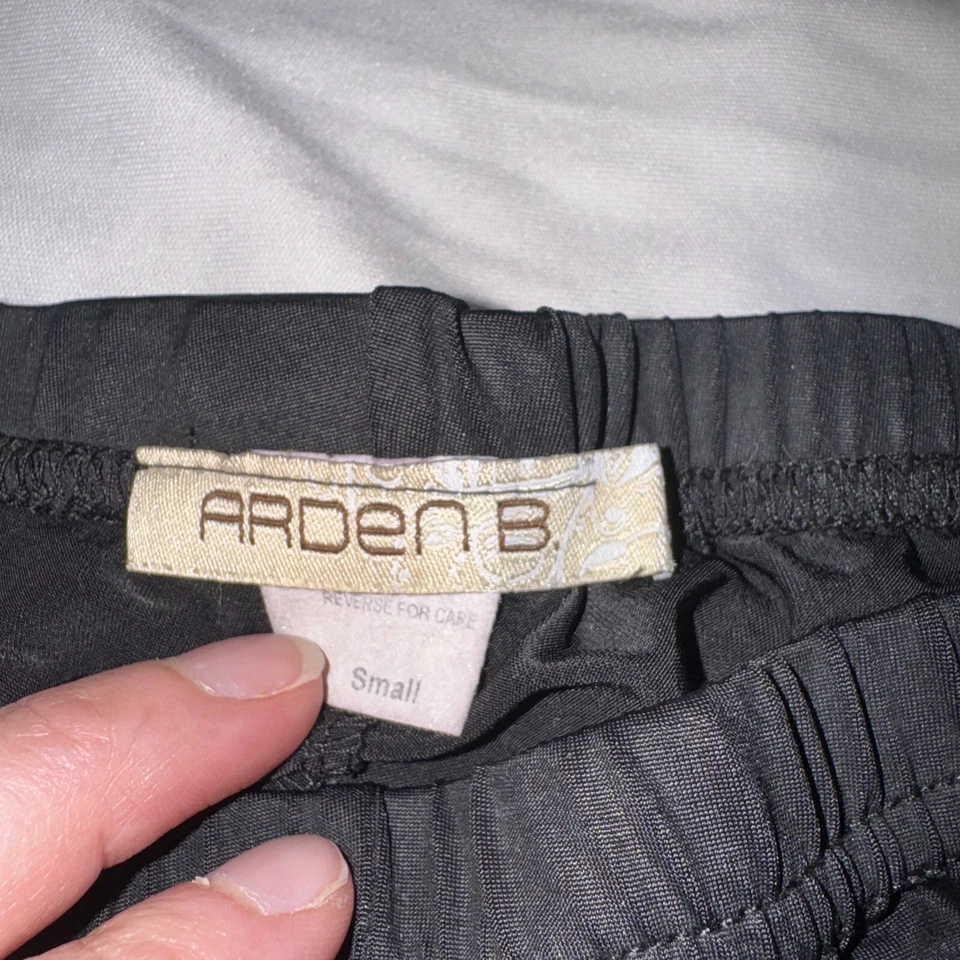 Leggings al tobillo Arden para mujer junior pequeños negros Foto 4 de 4