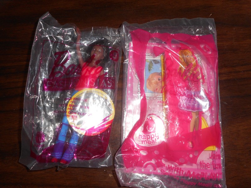New McDonald Happy Meal Barbie Doll #5 Fashionistas & #6 Life in the Dreamhouse