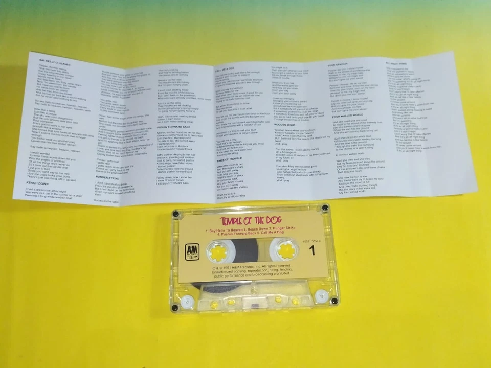 temple of the dog Cassette tape - Image 3 of 3