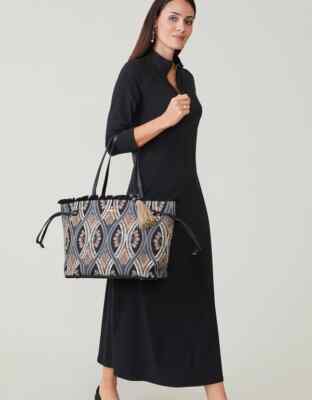 Spartina 449 Bellinger Batik Jetsetter Tote Handbag New with Tags