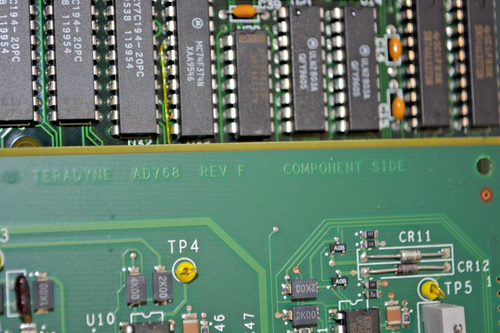 879-765-04/ PCB PLFD AMS PACS TFTERC0050 WITH DAUGHTER BRD 879-768-01 / TERADYNE - Picture 4 of 6