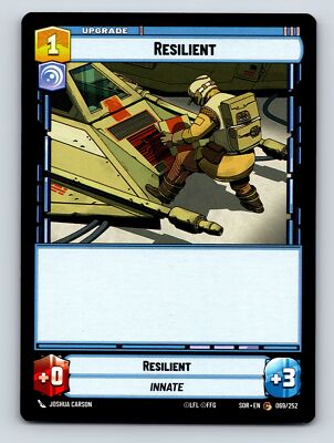 Resilient Innate Upgrade Card Viligance Trait Resilient 0Power