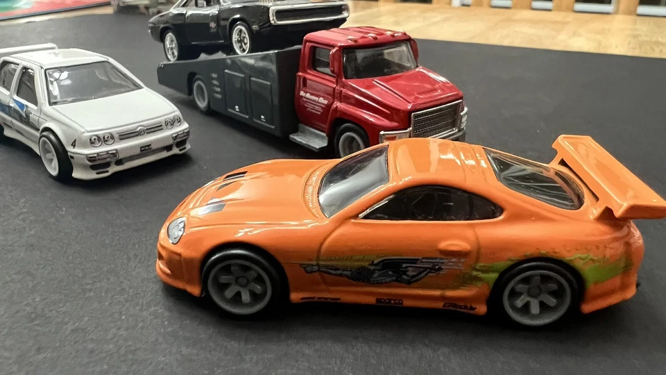 Hot Wheels Fast and Furious Real Riders 4 Model Set (GMH41) Loose - Image 3 of 3