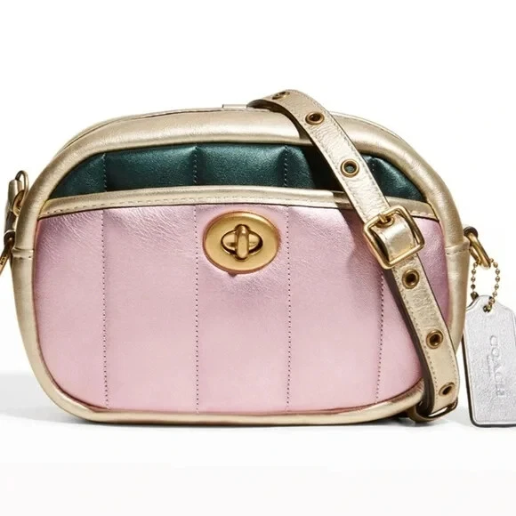 Coach camera shop bag quilted