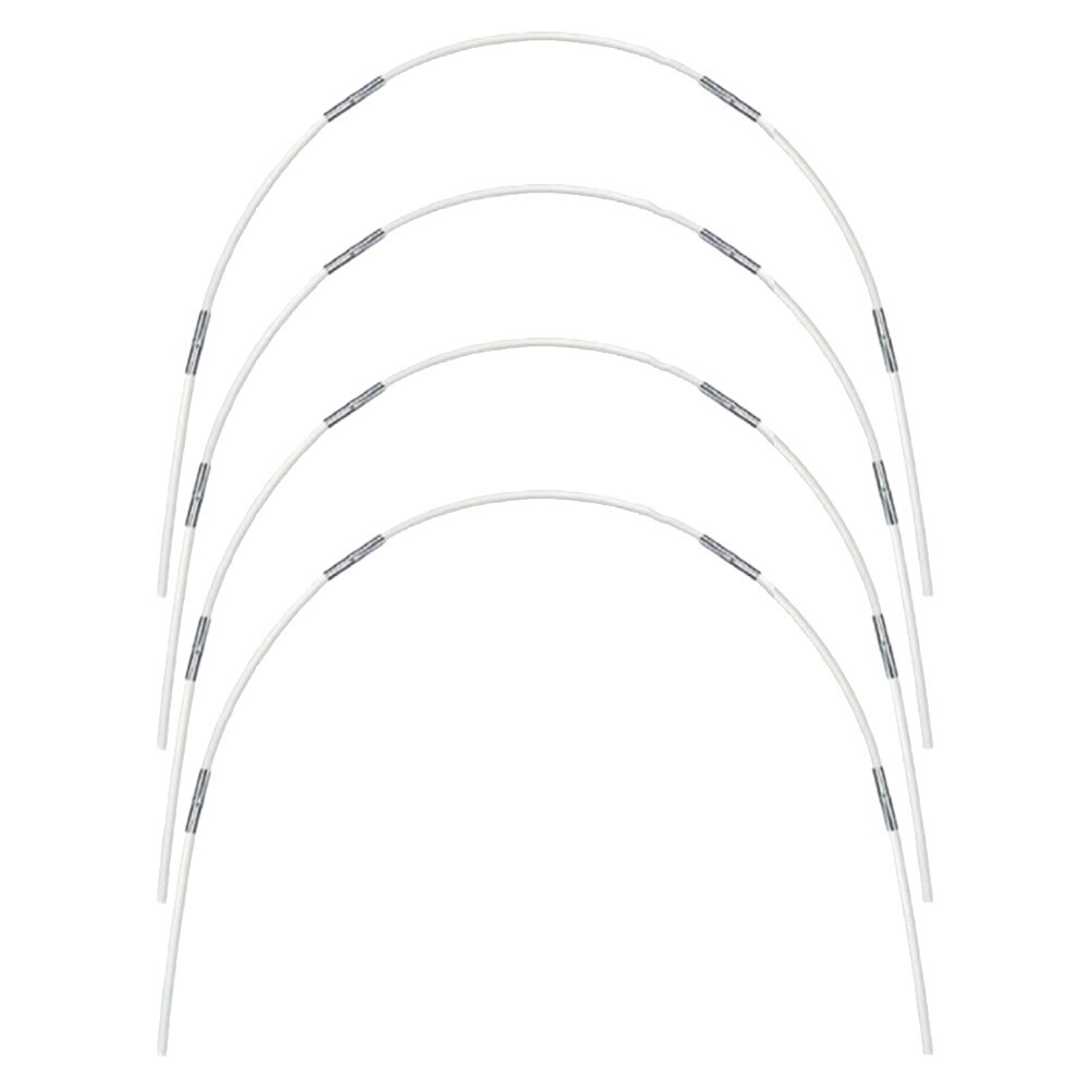 Suitable for Raised Garden Beds Fiberglass Hoop Kit with For Netting