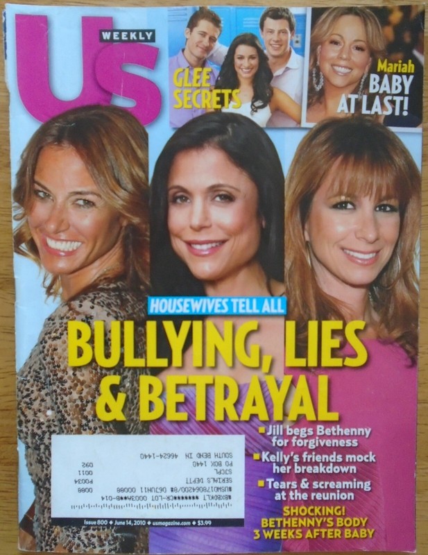 US WEEKLY MAGAZINE 6-14-10 GLEE, HOUSEWIVES, MARIAH CARREY
