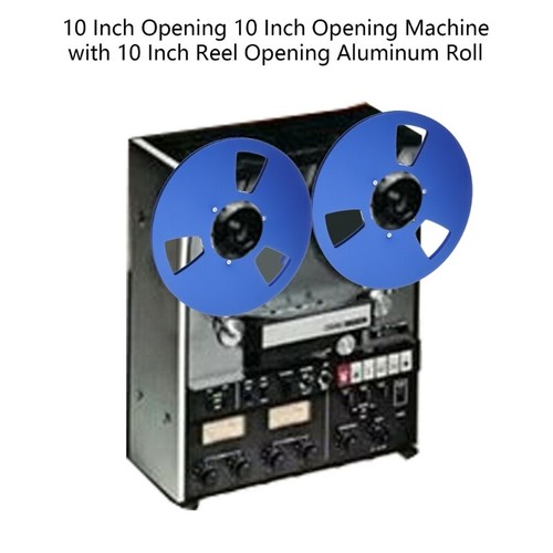 10 Inch Opening 10 Inch Opening Machine with 10 Inch Reel Opening Aluminum Roll - Photo 9/21