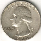 USA - 1963D - Washington ¼ $ - Silver Eagle - #14852RG