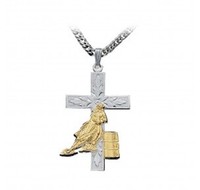 Montana Silversmiths Barrel Racer Cross Necklace Nc45 Montana Silversmiths Barrel Racer Cross Necklace Nc45