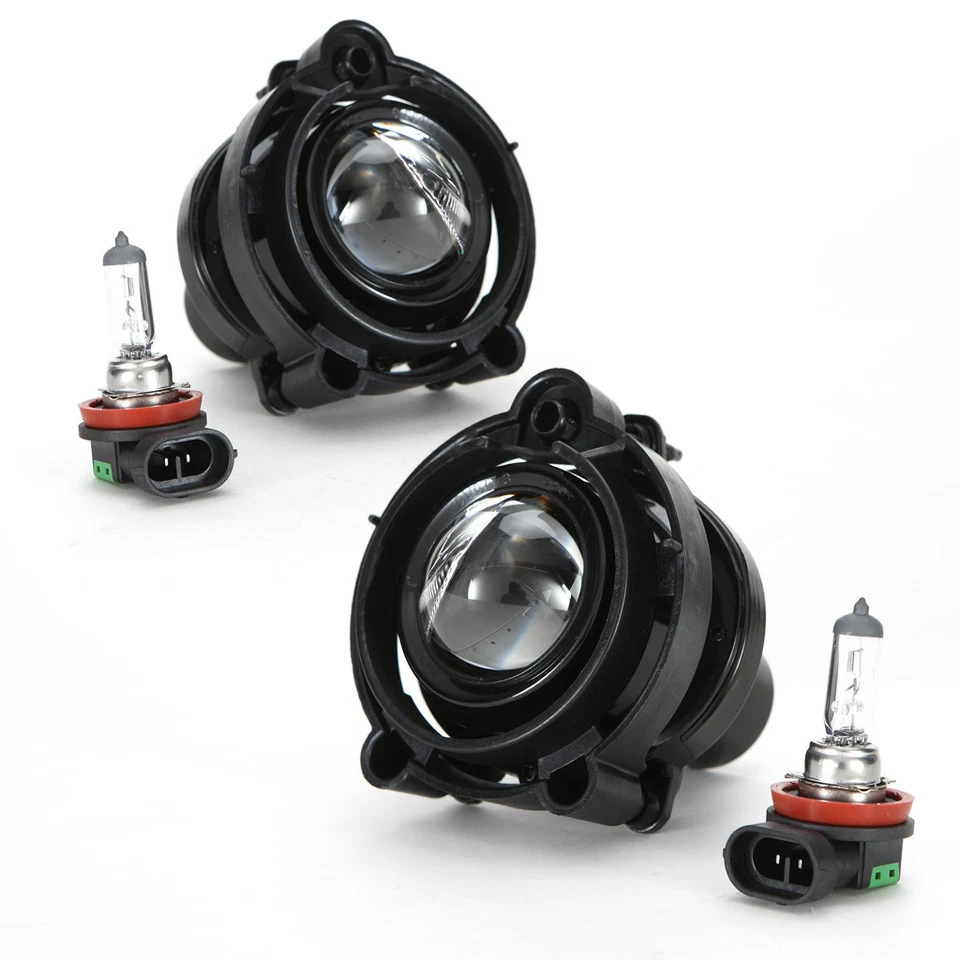 Kit de faros antiniebla para proyector para Chevy Equinox 2010-2015 bisel transparente bombillas de cable Foto 4 de 4