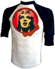 VTG 70s PETER FRAMPTON Comes Alive Andy Warhol album art Guitar UNUSED t-shirt
