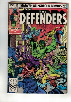 THE DEFENDERS #86 - (1980) - Dr Strange -  Hulk - Black Panther