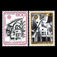 1987 San Marino - Europa Cept - Set of 2 - MNH
