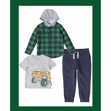 BUFFALO BOY 3-PIECE PANT'S,TEE  JACKET SET SIZE 6