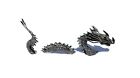 New Loch Ness Monster Sea Serpent Pewter Figurine Lead Free 3 pieces