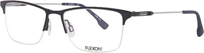 FLEXON E1122 412 53mm NAVY BLUE UNISEX EYEGLASSES OPHTHALMIC FRAME