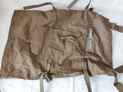 Soviet Russian Army Soldier Backpack Duffel Bag SIDOR USSR, GREEN