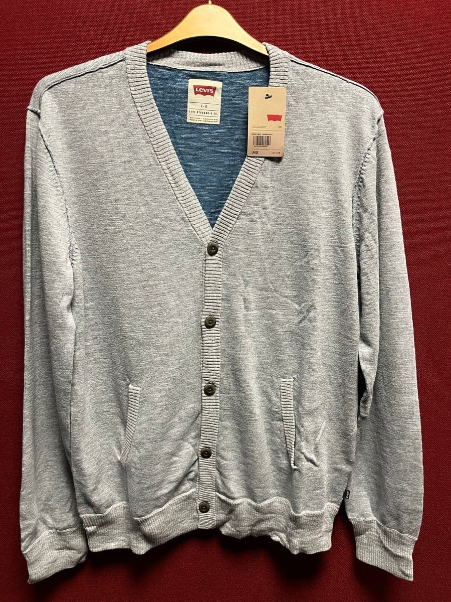 Levi's Button Up Cardigan Large TD132 EE 02