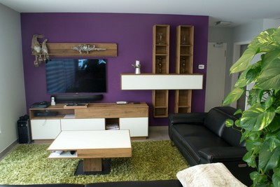 Musterring Toledo Wohnwand 2 Vitrinen Und Couchtisch Ebay