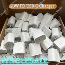 20W USB C Type C Power Adapter Fast Charger Block For iPhone 16 15 14 13 12 Lot