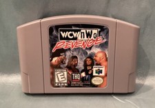 WCW/NWO Revenge Game 1997 Nintendo 64 Game Cartridge Tested Working EUC