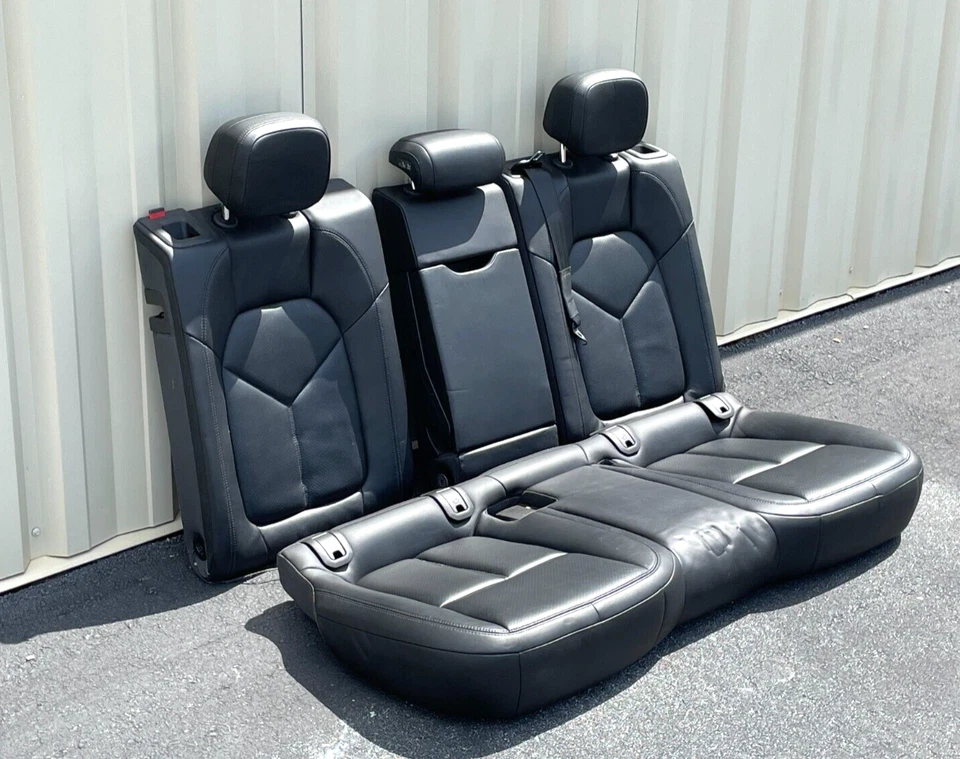 2015-2018 Porsche Macan S Rear Upper & Lower Seat Cushions Assembly!! PO15 Foto 4 de 4