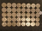 40 coin US Washington Quarters Pre '65 90% Silver $10 face Ships FREE! Lot 5