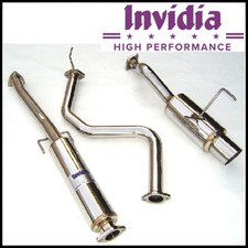 Invidia N1 Cat-back Exhaust System Fits 1996-2000 Honda Civic Cx Dx Hatchback Invidia N1 Cat-back Exhaust System Fits 1996-2000 Honda Civic Cx Dx Hatchback