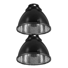 2 Sets Reptile Lamp Dome Heat Resistant Bulb Heating Lampshade