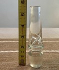 Air Twist Bottle Stopper Crystal Clear Glass MCM Steuben Blenko Decanter — photo 8