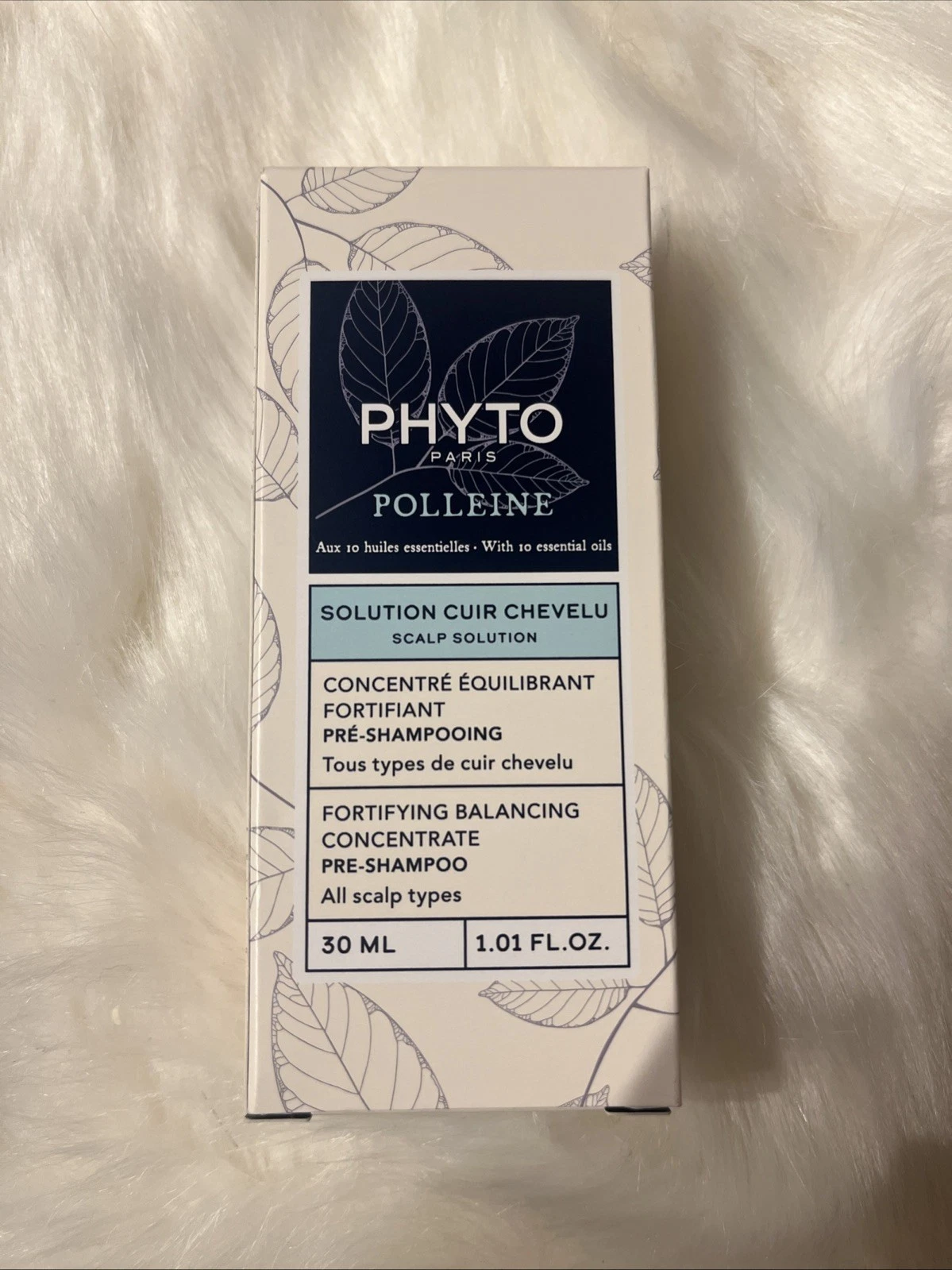 Phyto Hair Polleine Scalp Solution Fortifying Balancing Concentrate Pre-shampoo