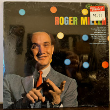 ROGER MILLER - Self Titled (1964 Mono) - 12" Vinyl Record LP - VG+