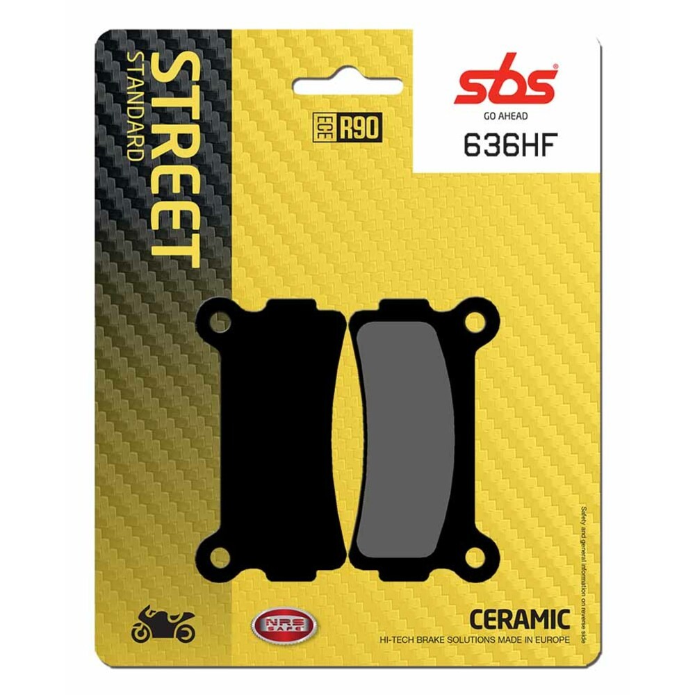 Free Shipping SBS P636-HF Brake Pad For Motorcycle Parts Accessories